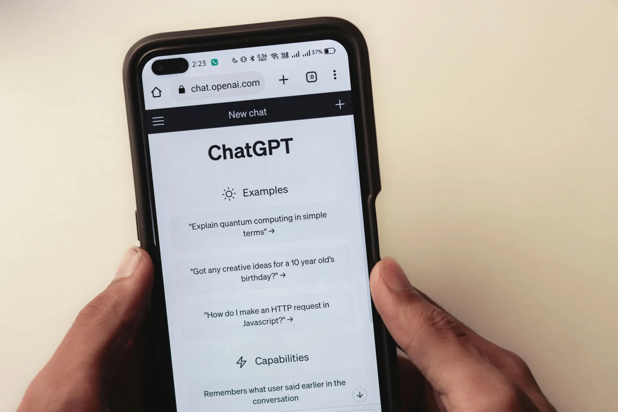 AI search interface visualizing how Google, ChatGPT, and Bing index content